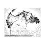 Balerin Çizilmiş Tuval