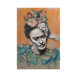 Frida Kahlo Doğal Portre - Görsel 2