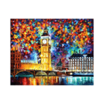 Londra Çizilmiş Tuval - Görsel 2