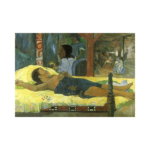 Paul Gauguin Hasta Kadın Çizilmiş Tuval - Görsel 2