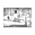 Paul Gauguin Hasta Kadın Çizilmiş Tuval