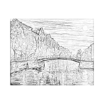 ST. Petersburg Çizilmiş Tuval