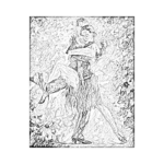 Tango  Çizilmiş Tuval - Görsel 1