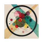 Wassily Kandinsky Daire İçerisinde Daire Çizilmiş Tuval - Görsel 2