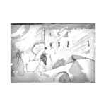 Wassily Kandinsky Şovalye Çizilmiş Tuval - Görsel 1