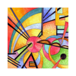 Wassily Kandinsky Yaratıcı Çizilmiş Tuval - Görsel 2