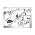 Wassily Kandinsky Yaz Özeti Çizilmiş Tuval