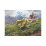 Çoban Çizilmiş Tuval - Görsel 2