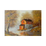 Değirmen Çizilmiş Tuval - Görsel 2