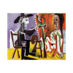 picasso-ressam-ve-modeli Picasso Ressam ve Modeli - Görsel 2