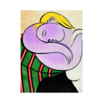 Picasso Sarı Saçlı Kadın - Görsel 2