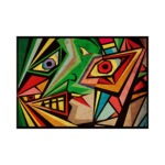 Picasso Şarap Gecesi Çizilmiş Tuval - Görsel 2