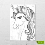 pony-cizilmis-tuval Bebek Pony - Görsel 1