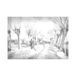 van-gogh-ettendeki-yol-sb Van Gogh Etten'deki Yol - Görsel 1