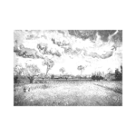 Van Gogh Fırtınalı Gökyüzü - Görsel 1