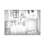 van-gogh-yatak-odası-sb Van Gogh  Yatak Odası - Görsel 1
