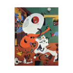 Joan Miró Hollanda İç Mekan Çizilmiş Tuval - Görsel 2