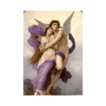 William Adolphe Bouguereau Psyche’nin Kendinden Geçişi Çizilmiş Tuval - Görsel 2