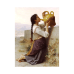 William Adolphe Bouguereau Susuzluk Çizilmiş Tuval - Görsel 2