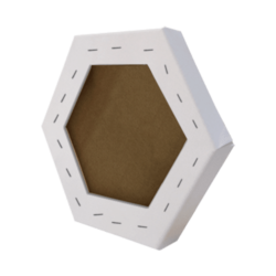 6 gen resim tuvali 100 cm çaplı