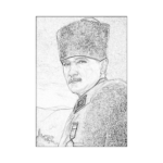 Atatürk Yan Bakarken