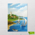 Deniz Feneri ve Tekneler - Görsel 2