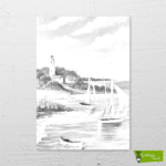 Deniz Feneri ve Tekneler