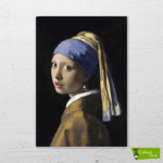 İnci Küpeli Kız hazır boyama