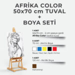 Afrika Color (50x70) + Boya Seti