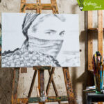 Alev Almış Bir Genç Kızın Portresi - 2