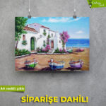 Beyaz Ev (70x100) + Boya Seti - Görsel 2