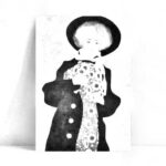 Woman With Black Hat