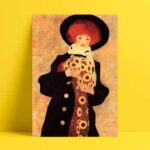 Woman With Black Hat - Görsel 2