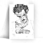 Self-Portrait With Lowered Head