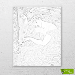 A Sea Spell çizilmiş tuval