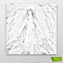 Free-angel-cizilmis-tuval