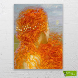 İncili-saçlar-cizilmis-tuval1