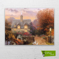 Kerpiç-ev-cizilmis-tuval1