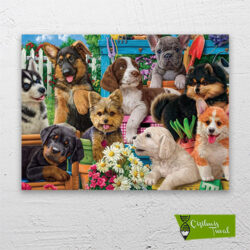 Patili-dostlar-cizilmis-tuval1