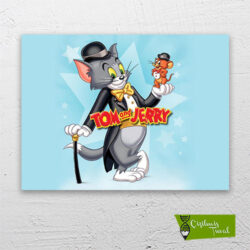 Tom-and-Jerry-cizilmis-tuval1