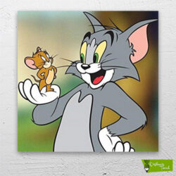 Tom-ve-Jerry-cizilmis-tuval1