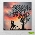 aşk-silüet-cizilmis-tuval-1