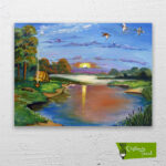 kamp-ateşi-cizilmis-tuval-1