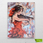 keman-çalan-genç-kız-cizilmis-tuval1