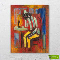 mekanda-oturan-adam-cizilmis-tuval-1