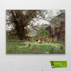 eski-değirmende-sabah-cizilmis-tuval