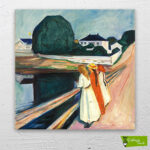 köprü-üstündeki-kızlar-the-girls-on-the-bridge-cizilmis-tuval-1