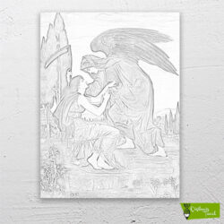 ölüm-meleği-cizilmis-tuval