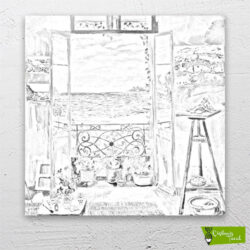 Henri-Matisse-the-open-window-cizilmis-tuval