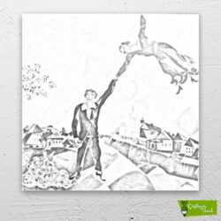 marc-chagall-over-the-town-cizilmis-tuval